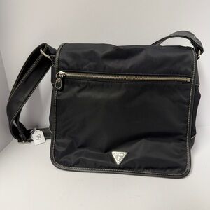 Guess Men's Black Messenger Bag
